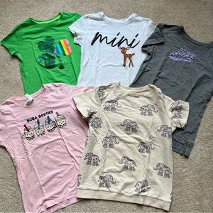 Girls T-Shirt Bundle L